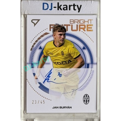 2026/27 Sportzoo Chance Liga 1. série #BFS-JB Jan Buryán Bright Future Gold Auto 23/45