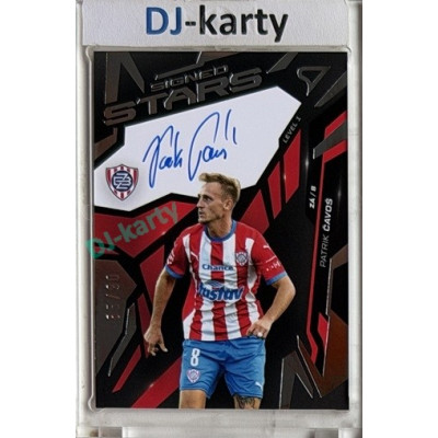 2026/27 Sportzoo Chance Liga 1. série #SL1-PC Patrik Čavoš Signed Stars Level 1 xx/90