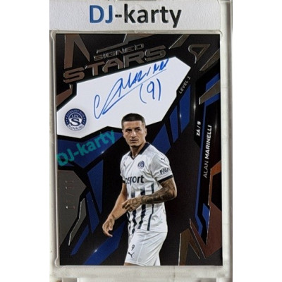 2026/27 Sportzoo Chance Liga 1. série #SL1-AM Alan Marinelli Signed Stars Level 1 xx/90
