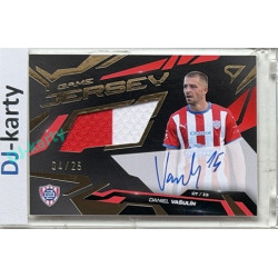 2026/27 Sportzoo Chance Liga 1. série #GJS-VA Daniel Vašulín Game Jersey Gold Auto 04/25