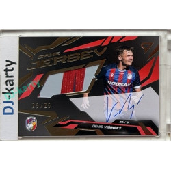 2026/27 Sportzoo Chance Liga 1. série #GJS-DV Denis Višinský Game Jersey Gold Auto 25/25
