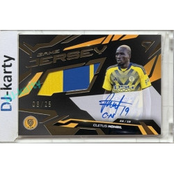 2026/27 Sportzoo Chance Liga 1. série #GJS-CN Cletus Nombil Game Jersey Gold Auto 08/25