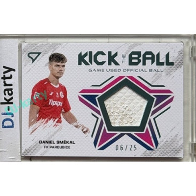 2026/27 Sportzoo Chance Liga 1. série #KB-DS Daniel Smékal Kick the Ball Blue Ball 06/25