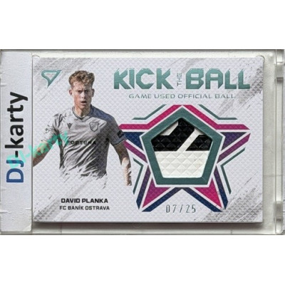 2026/27 Sportzoo Chance Liga 1. série #KB-DP David Planka Kick the Ball Blue Ball 07/25