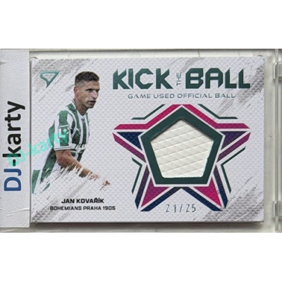 2026/27 Sportzoo Chance Liga 1. série #KB-KO Jan Kovařík Kick the Ball Blue Ball 21/25