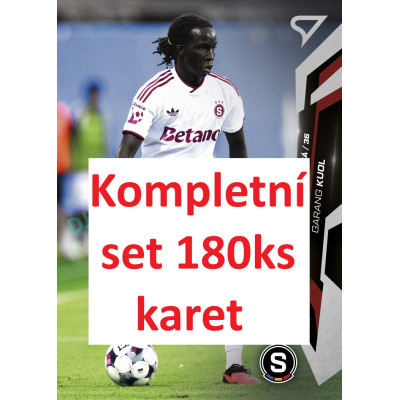 2026/27 Sportzoo Chance Liga 1. série kompletní set 180ks řadovek