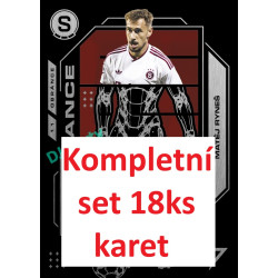 2026/27 Sportzoo Chance Liga 1. série kompletní set 18ks karet Endurance Titan