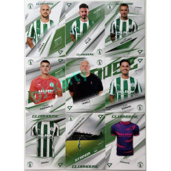 2026/27 Sportzoo Chance Liga 1. série kompletní set 9ks karet Clubhouse Bohemians Praha 1905