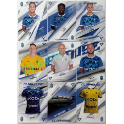 2026/27 Sportzoo Chance Liga 1. série kompletní set 9ks karet Clubhouse FK Mladá Boleslav
