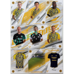 2026/27 Sportzoo Chance Liga 1. série kompletní set 9ks karet Clubhouse FC Zlín