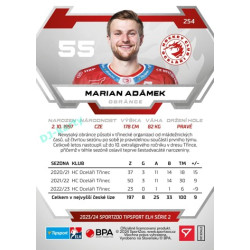 2023/24 Sportzoo ELH 2. serie #254 Marian Adámek