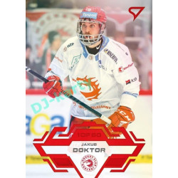 2023/24 Sportzoo ELH 2. serie #255 Jakub Doktor Goal Light 1of60
