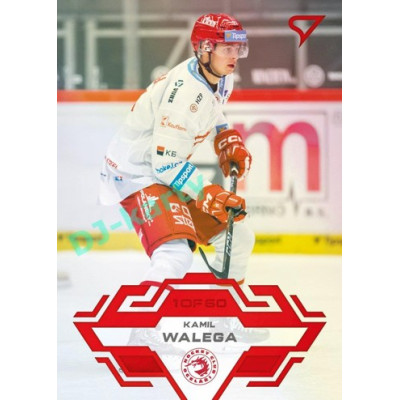 2023/24 Sportzoo ELH 2. serie #257 Kamil Walega Goal Light 1of60