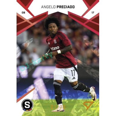 2024/25 Sportzoo Chance Liga 1. série #003 Angelo Preciado Copper Diamond xx/70