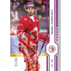 2024/25 Sportzoo ELH 2. serie #257 Daniel Kurovský Purple Iceberg xx/60