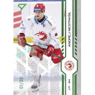2024/25 Sportzoo ELH 2. serie #258 Andrej Nestrašil Green Glitter xx/30