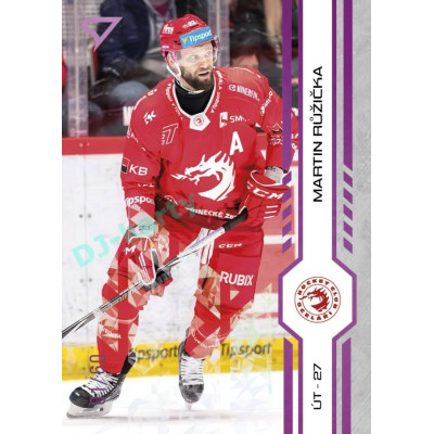 2024/25 Sportzoo ELH 2. serie #259 Martin Růžička Purple Iceberg xx/60