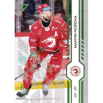 2024/25 Sportzoo ELH 2. serie #259 Martin Růžička Green Glitter xx/30