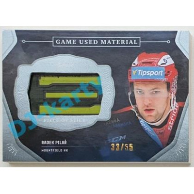 2020/21 OFS 2. série Radek Pilař #GUM-RPI 33/55 Game Used Material