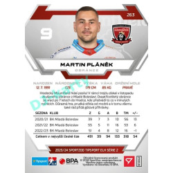 2023/24 Sportzoo ELH 2. serie #263 Martin Pláněk