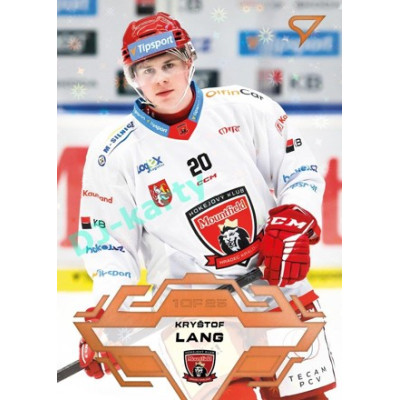 2023/24 Sportzoo ELH 2. serie #265 Kryštof Lang Blade Sparks 1of25