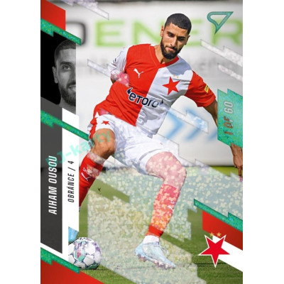 2023/24 Sportzoo Fortuna Liga 2. série #217 Aiham Ousou Green Dew 1of60