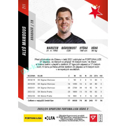 2023/24 Sportzoo Fortuna Liga 2. série #211 Aleš Mandous