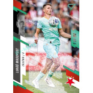 2023/24 Sportzoo Fortuna Liga 2. série #223 Lukáš Masopust Green Dew 1of60
