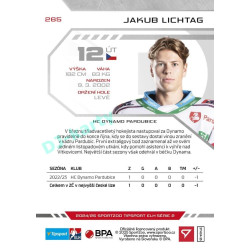 2024/25 Sportzoo ELH 2. serie #265 Jakub Lichtag