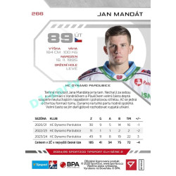 2024/25 Sportzoo ELH 2. serie #266 Jan Mandát