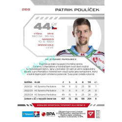 2024/25 Sportzoo ELH 2. serie #268 Patrik Poulíček