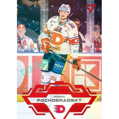 2023/24 Sportzoo ELH 2. serie #272 Michal Pochobradský Goal Light 1of60