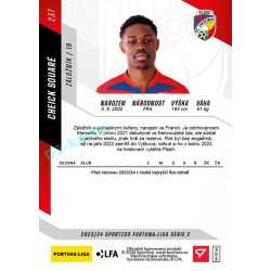 2023/24 Sportzoo Fortuna Liga 2. série #237 Cheick Souaré