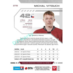 2024/25 Sportzoo ELH 2. serie #278 Michal Vitouch