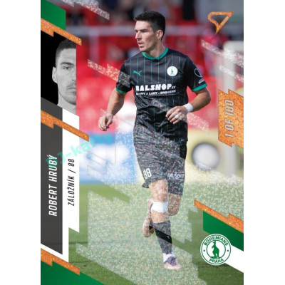 2023/24 Sportzoo Fortuna Liga 2. série #246 Robert Hrubý Copper Sparks 1of100