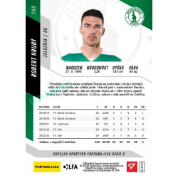 2023/24 Sportzoo Fortuna Liga 2. série #246 Robert Hrubý