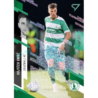 2023/24 Sportzoo Fortuna Liga 2. série #248 Vojtěch Smrž Green Dew 1of60