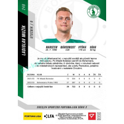 2023/24 Sportzoo Fortuna Liga 2. série #249 Ladislav Mužík