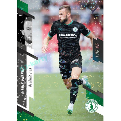 2023/24 Sportzoo Fortuna Liga 2. série #250 Erik Prekop Black Camouflage 1of25