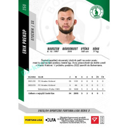 2023/24 Sportzoo Fortuna Liga 2. série #250 Erik Prekop