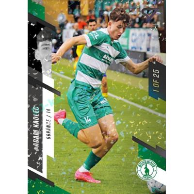 2023/24 Sportzoo Fortuna Liga 2. série #242 Adam Kadlec Black Camouflage 1of25