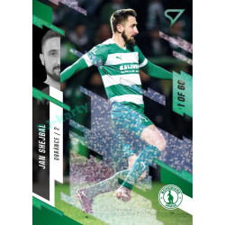 2023/24 Sportzoo Fortuna Liga 2. série #244 Jan Shejbal Green Dew 1of60