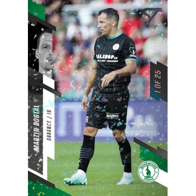 2023/24 Sportzoo Fortuna Liga 2. série #241 Martin Dostál Black Camouflage 1of25