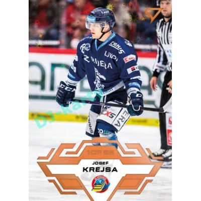 2023/24 Sportzoo ELH 2. serie #285 Josef Krejsa Blade Sparks 1of25