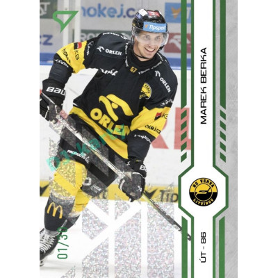 2024/25 Sportzoo ELH 2. serie #281 Marek Berka Green Glitter xx/30