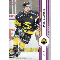 2024/25 Sportzoo ELH 2. serie #283 Maxim Čajkovič Purple Iceberg xx/60