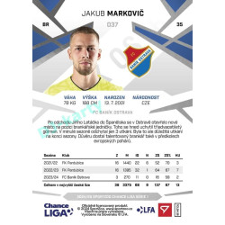 2024/25 Sportzoo Chance Liga 1. série #037 Jakub Markovič