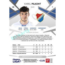 2024/25 Sportzoo Chance Liga 1. série #040 Karel Pojezný
