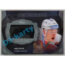 2020/21 OFS 2. série Marek Ďaloga #RPS-MĎA x/7 Game Used Material CARDS DAY