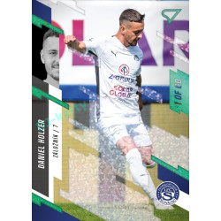 2023/24 Sportzoo Fortuna Liga 2. série #257 Daniel Holzer Green Dew 1of60
